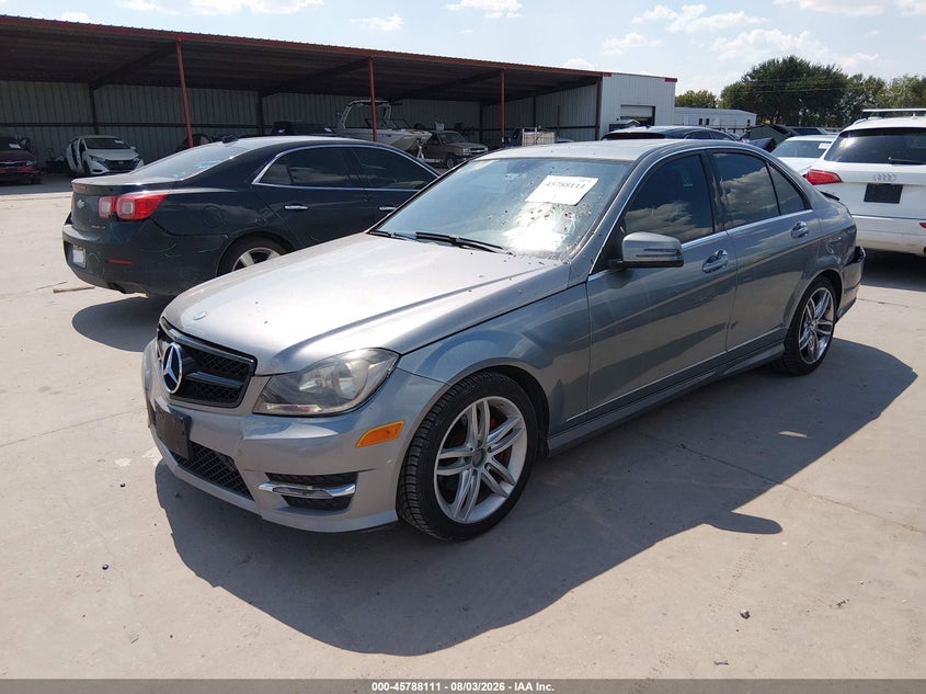 Vin: wddgf4hb5eg236903, lot: 46286935, mercedes-benz c 250 sport 20142
