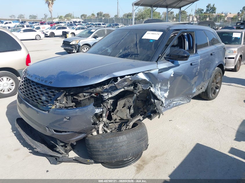 Vin: salyb2ex3la296234, lot: 46286945, land rover range rover velar p250 s 20202