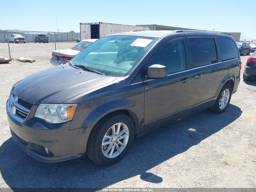 Vin: 2c4rdgcg4jr192446, lot: 46286949, dodge grand caravan sxt 20182