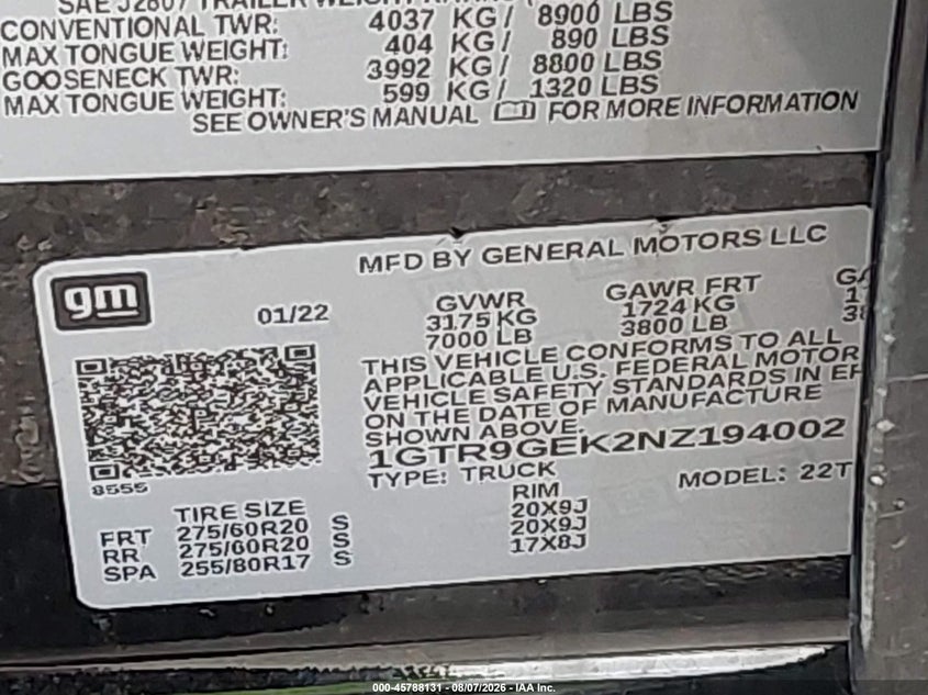 GMC SIERRA 1500 LIMITED - zdjęcie 9