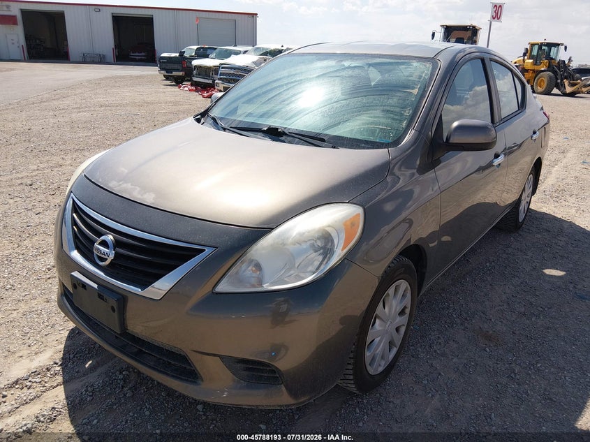 Vin: 3n1cn7ap0dl829522, lot: 46287017, nissan versa 1.6 sv 20132