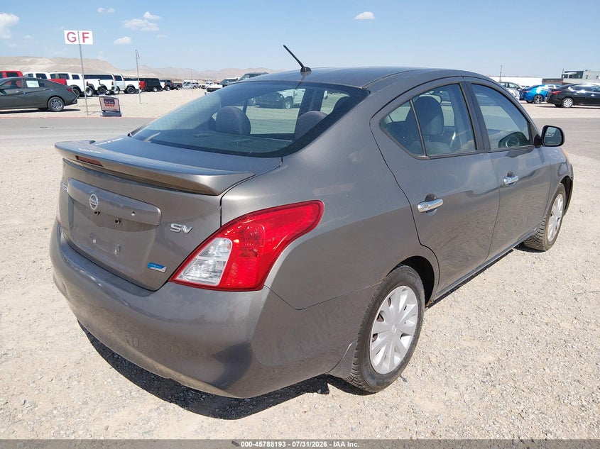 Vin: 3n1cn7ap0dl829522, lot: 46287017, nissan versa 1.6 sv 20134