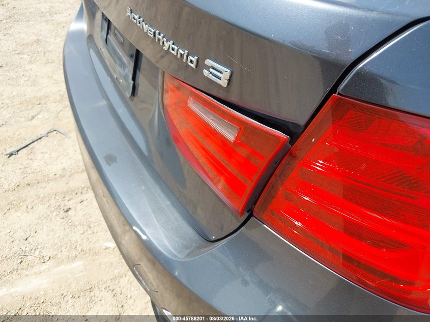2013 BMW ACTIVEHYBRID 3 auction photo 6