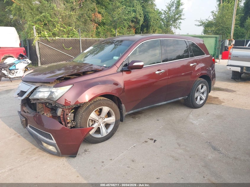 2012 ACURA MDX auction photo 2