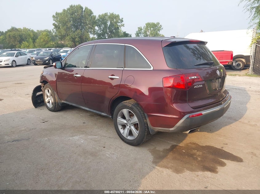 2012 ACURA MDX auction photo 3