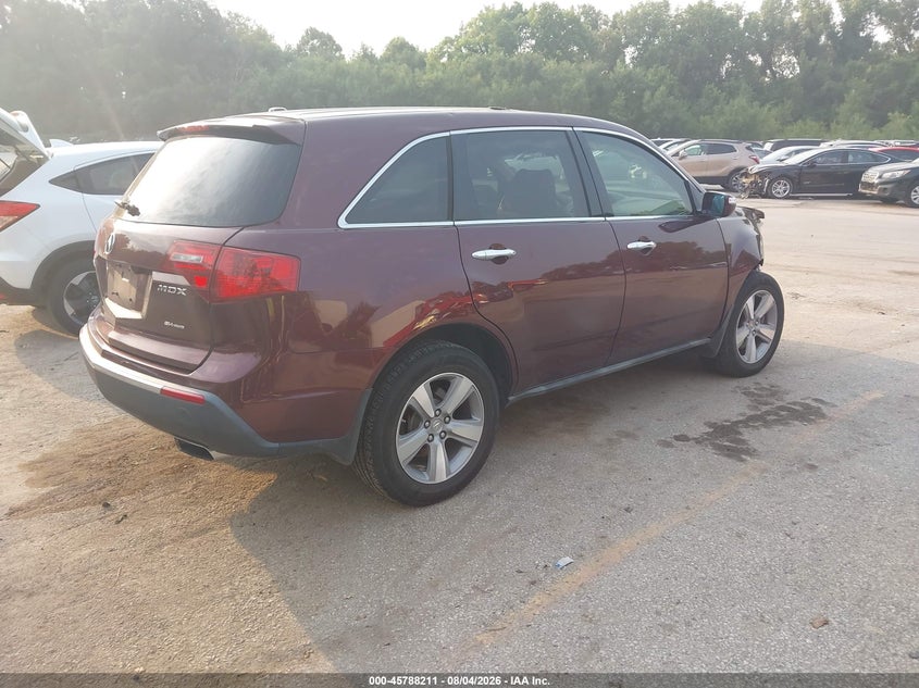 2012 ACURA MDX auction photo 4