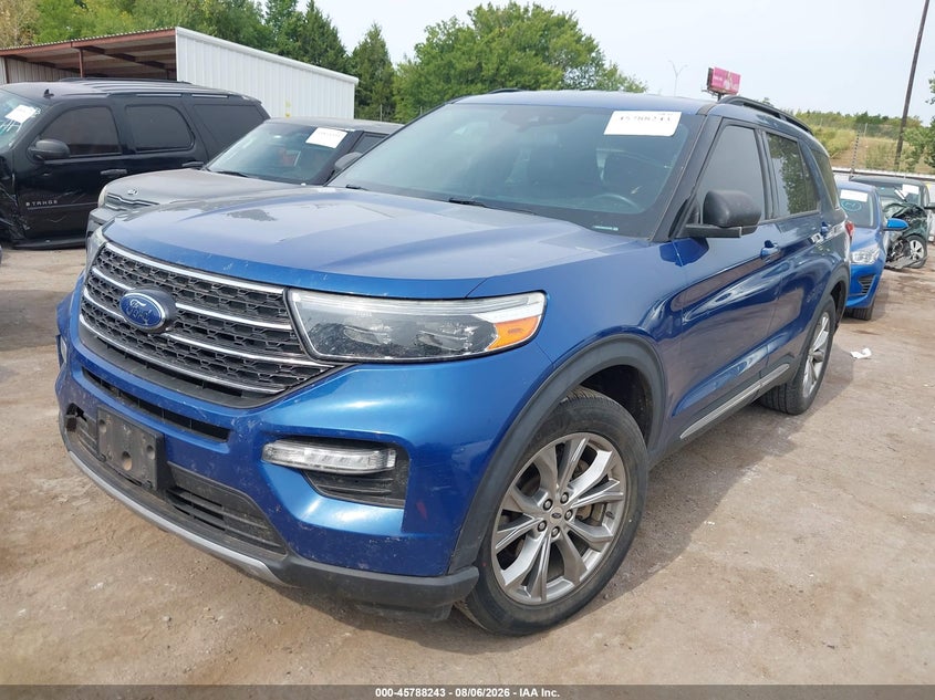 Vin: 1fmsk7dh9lgb15988, lot: 46287067, ford explorer xlt 20202