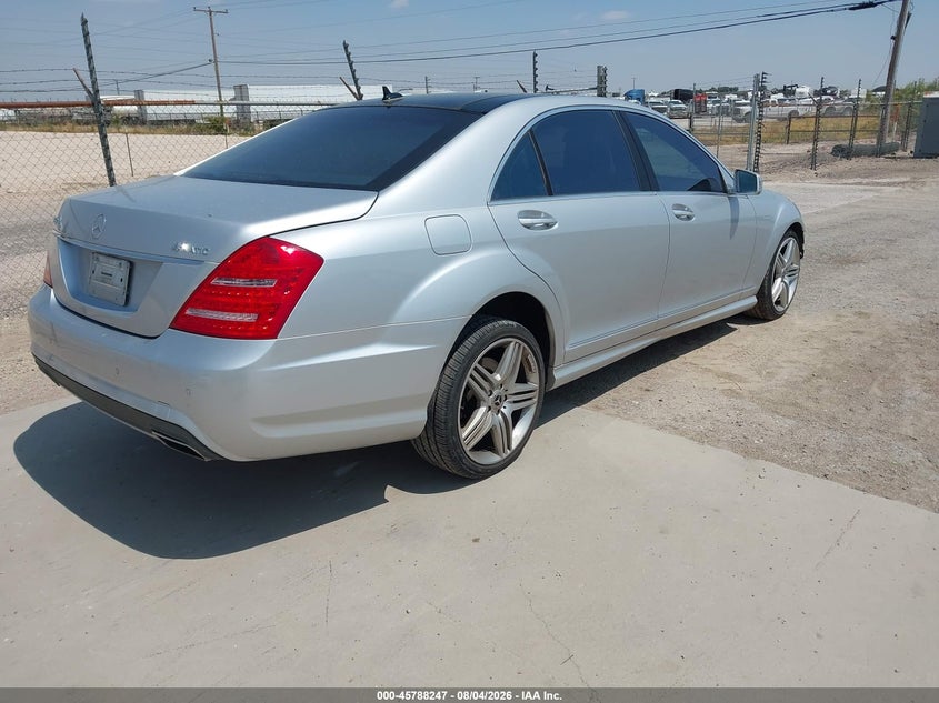 2013 MERCEDES-BENZ S 550 auction photo 4
