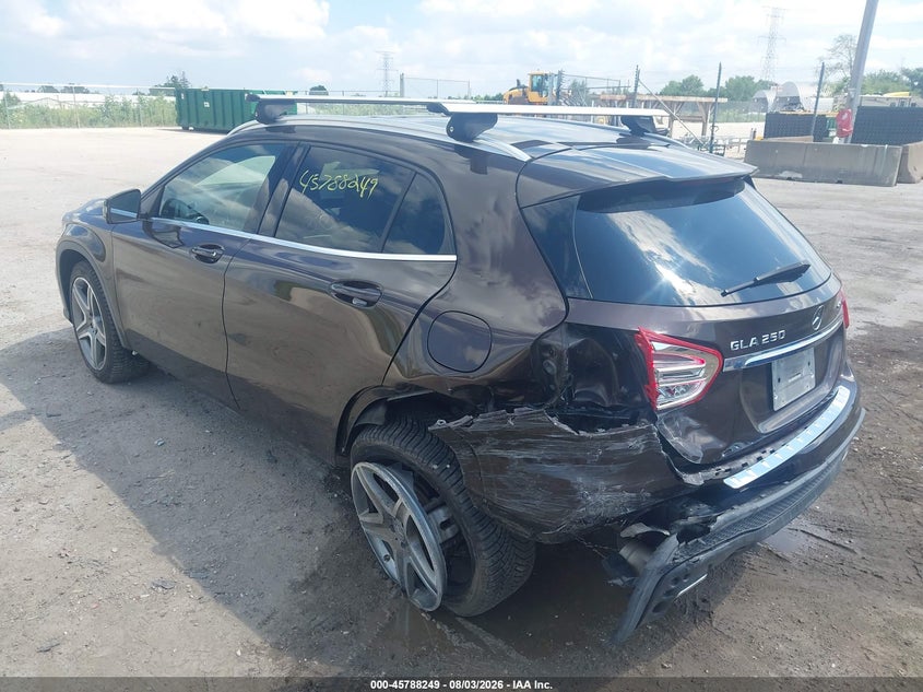Vin: wdctg4gb2fj116255, lot: 46287073, mercedes-benz gla 250 4matic 20153