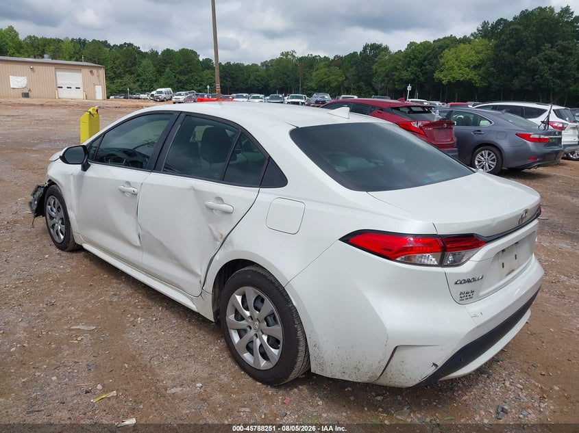 Vin: 5yfepraexlp123041, lot: 46287074, toyota corolla le 20203
