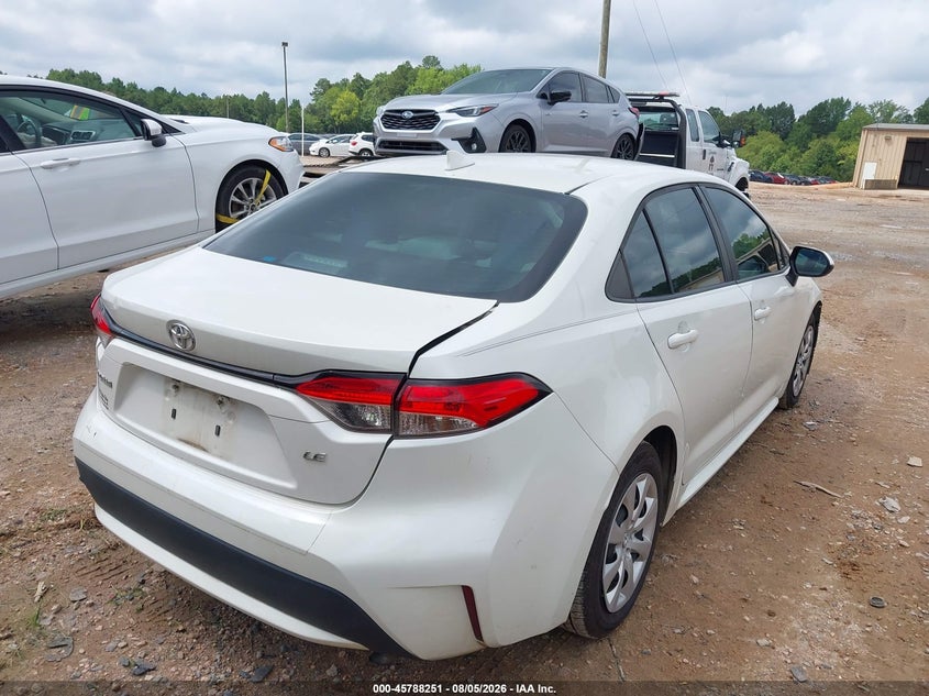 Vin: 5yfepraexlp123041, lot: 46287074, toyota corolla le 20204