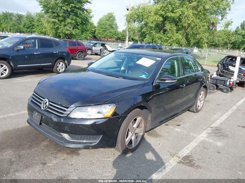 Vin: 1vwbp7a31cc021560, lot: 46287075, volkswagen passat 2.5l se 20122
