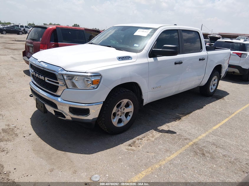 Vin: 1c6srfgt4kn622521, lot: 46287086, ram 1500 tradesman  4x4 5'7 box 20192