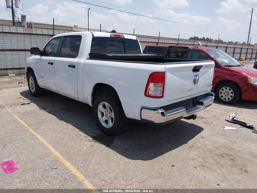 Vin: 1c6srfgt4kn622521, lot: 46287086, ram 1500 tradesman  4x4 5'7 box 20193