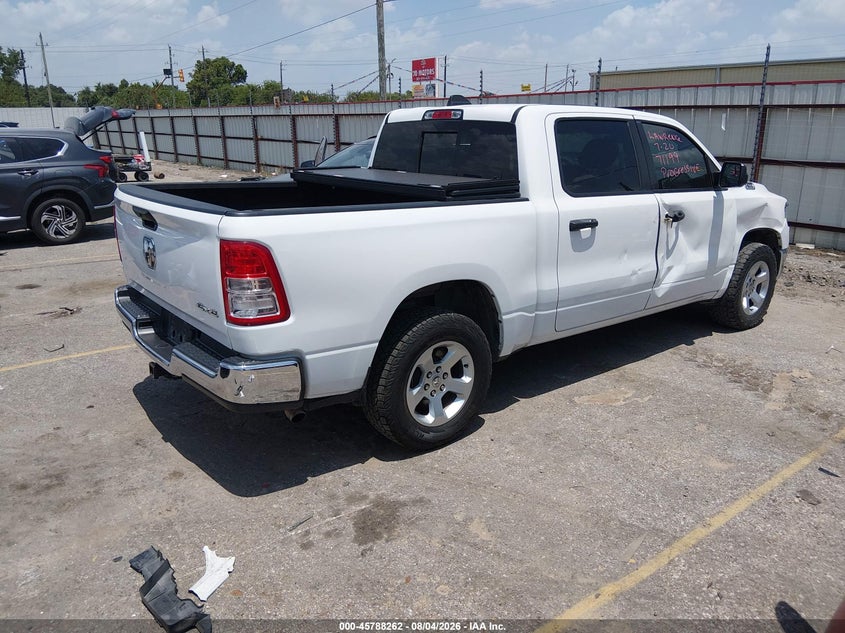 Vin: 1c6srfgt4kn622521, lot: 46287086, ram 1500 tradesman  4x4 5'7 box 20194