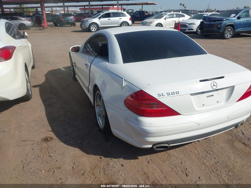 2003 MERCEDES-BENZ SL 500 auction photo 3