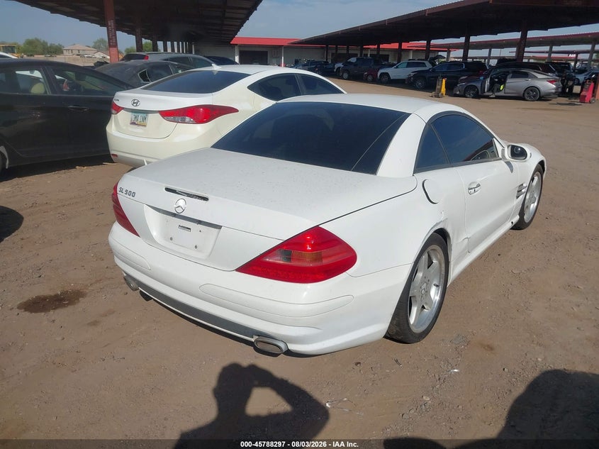 2003 MERCEDES-BENZ SL 500 auction photo 4