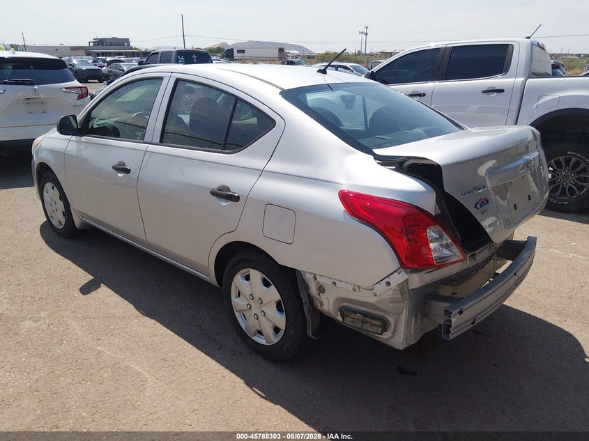 Vin: 3n1cn7ap9fl865213, lot: 46287127, nissan versa 1.6 s 20153