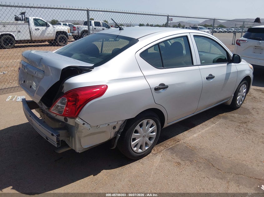 Vin: 3n1cn7ap9fl865213, lot: 46287127, nissan versa 1.6 s 20154