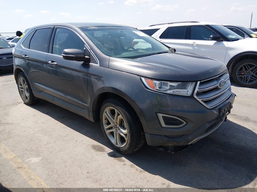 Vin: 2fmtk3k98fbb35525, lot: 46287155, ford edge titanium 2015 img_1