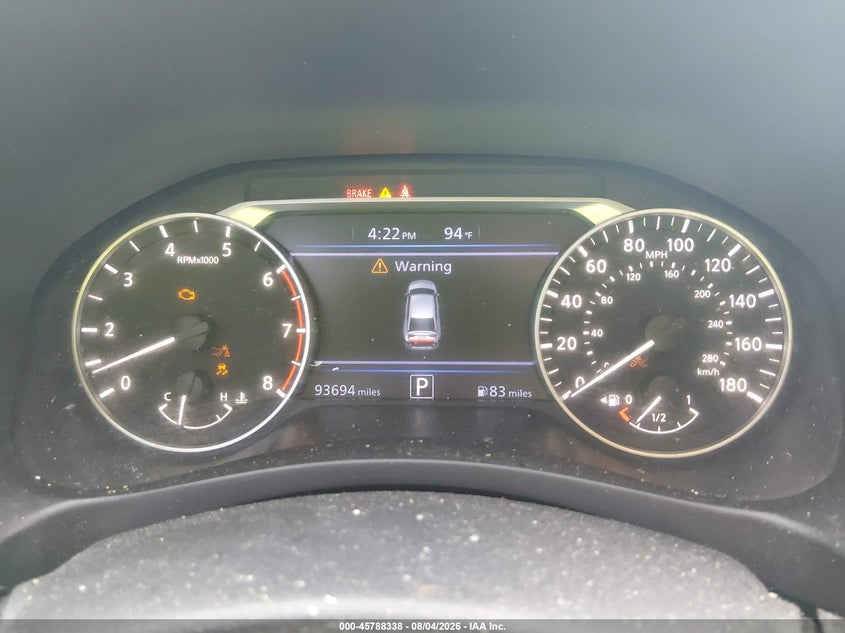 2020 NISSAN ALTIMA auction photo 7