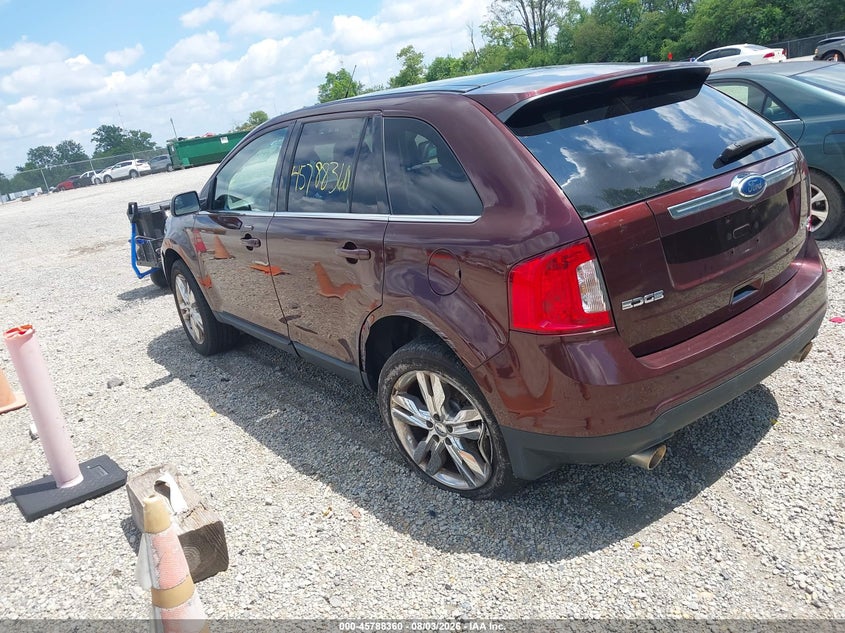 Vin: 2fmdk4kc2cba26088, lot: 46287184, ford edge limited 20123