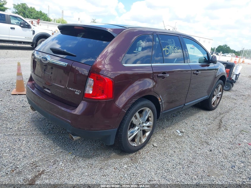 Vin: 2fmdk4kc2cba26088, lot: 46287184, ford edge limited 20124