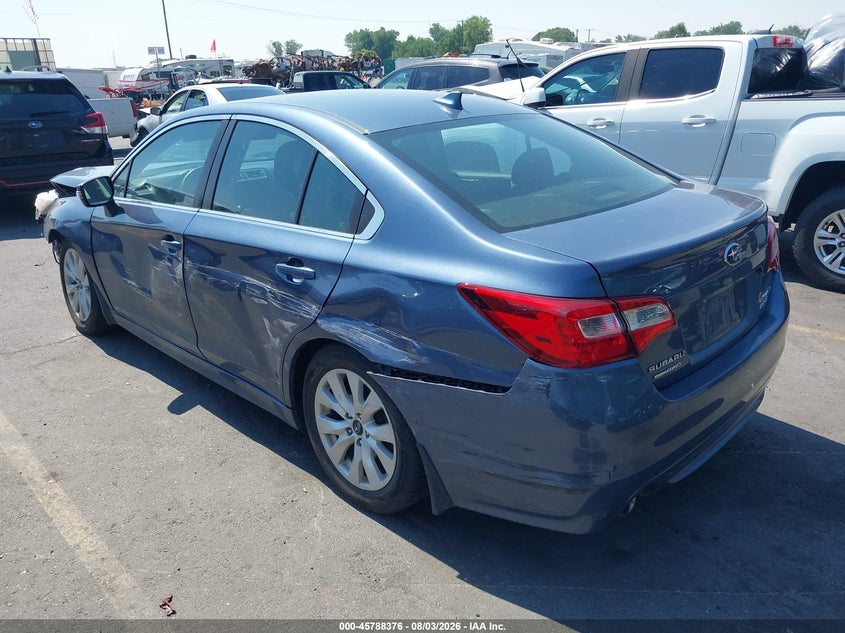 Vin: 4s3bnah60h3065269, lot: 46287200, subaru legacy 2.5i premium 20173
