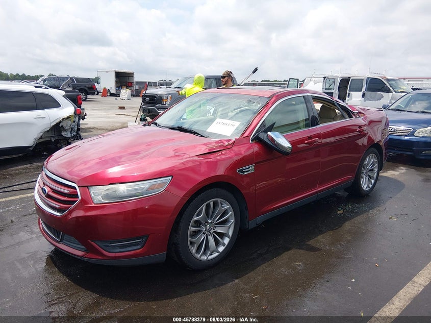 Vin: 1fahp2f87dg115317, lot: 46287203, ford taurus limited 20132