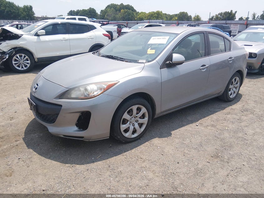 Vin: jm1bl1ug1c1512684, lot: 46287210, mazda mazda3 i sport 20122