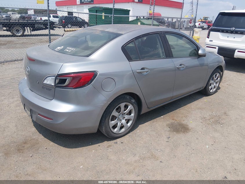Vin: jm1bl1ug1c1512684, lot: 46287210, mazda mazda3 i sport 20124