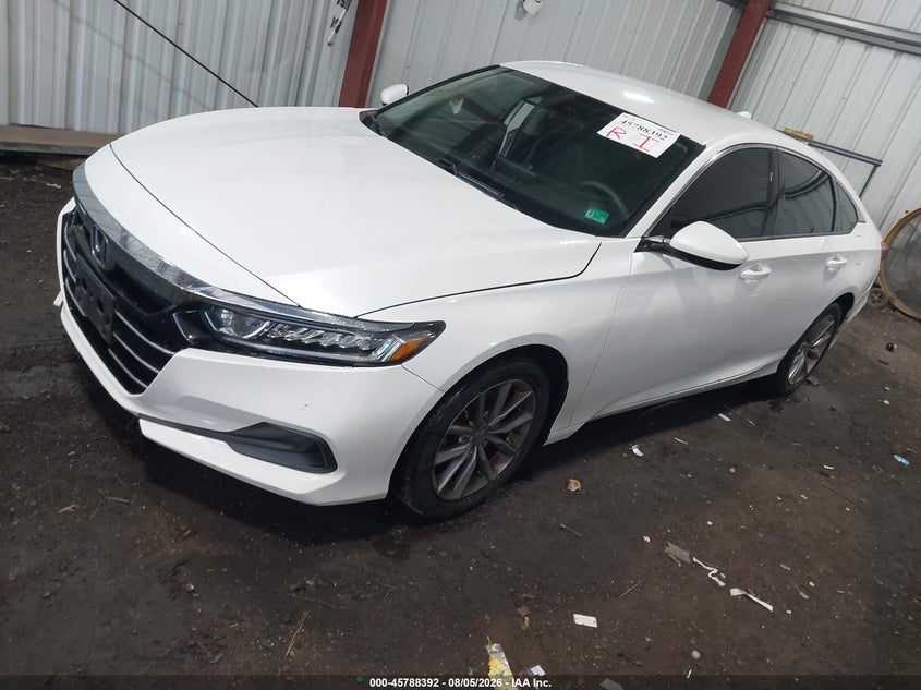 Vin: 1hgcv1f12ma037623, lot: 46287216, honda accord lx 20212
