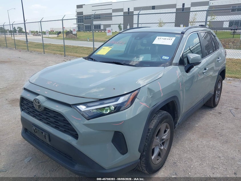Vin: 2t3w1rfv1pw264865, lot: 46287217, toyota rav4 xle 20232
