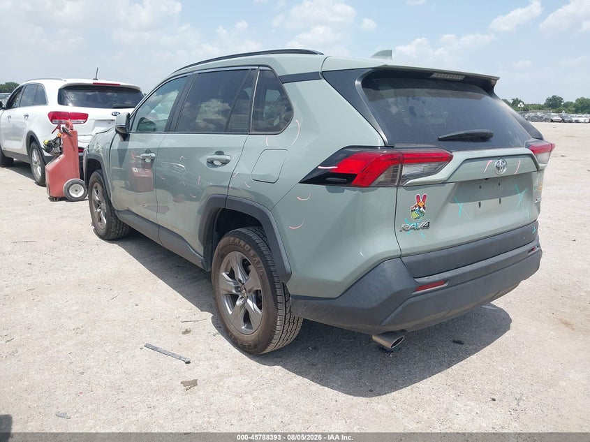 Vin: 2t3w1rfv1pw264865, lot: 46287217, toyota rav4 xle 20233