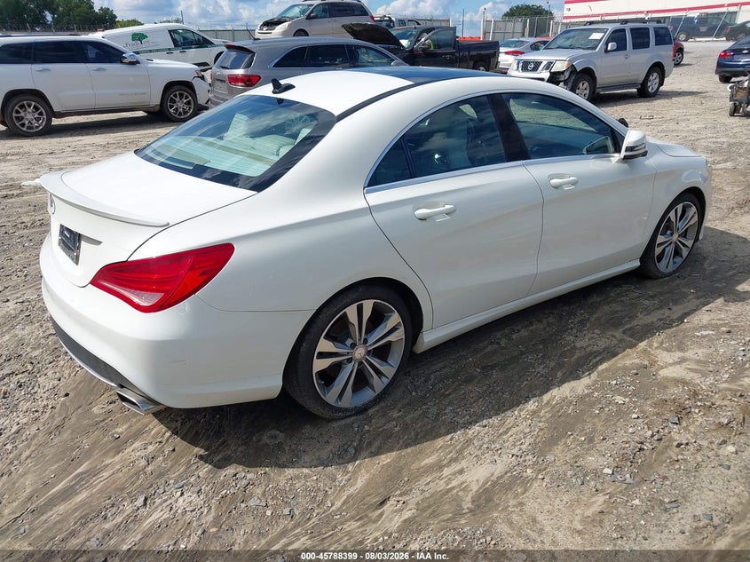 2014 MERCEDES-BENZ CLA 250 auction photo 4