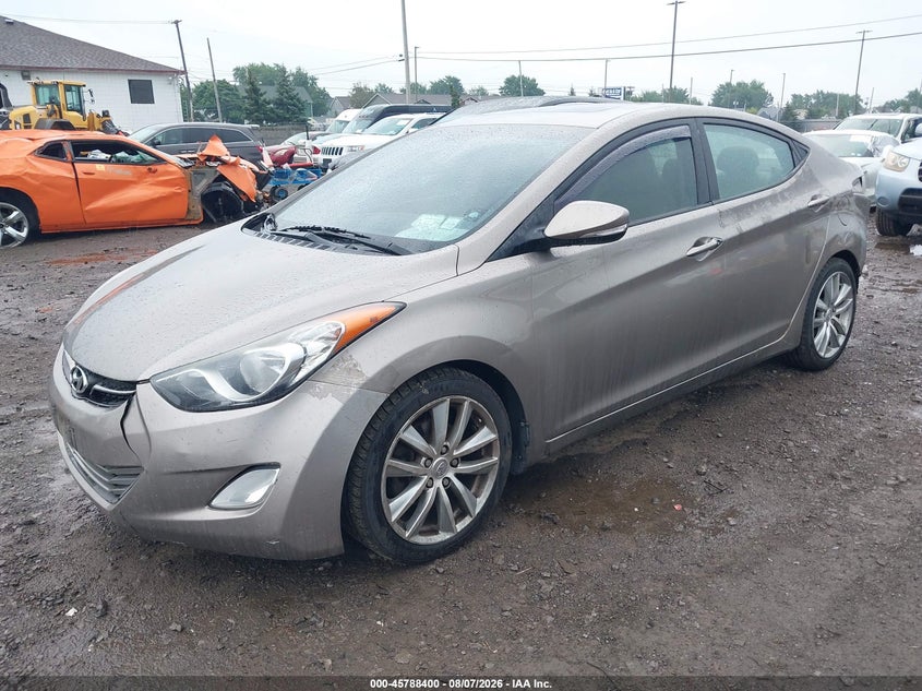 Vin: 5npdh4ae2dh227615, lot: 46287224, hyundai elantra limited 20132