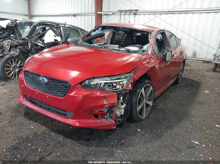 Vin: 4s3gkak66j1610450, lot: 46287234, subaru impreza 2.0i sport 20182