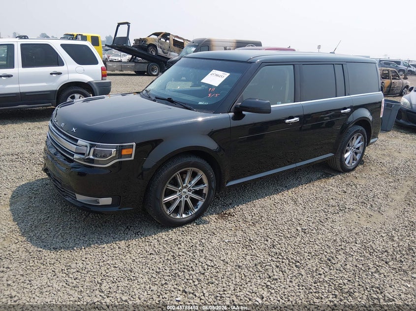 Vin: 2fmgk5d80ebd24217, lot: 46287277, ford flex limited 20142