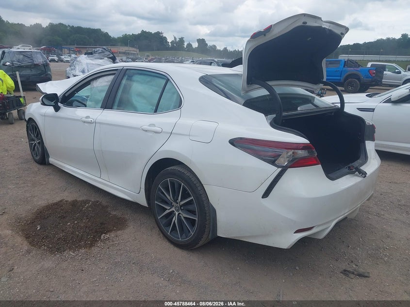 Vin: 4t1s11ak2pu815200, lot: 46287288, toyota camry se 20233