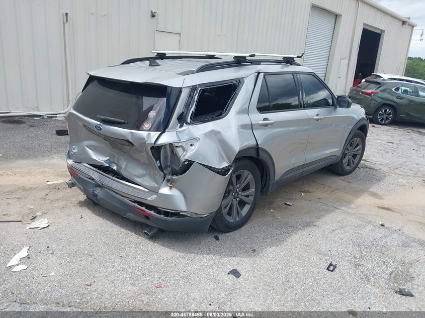 Vin: 1fmsk7dh3mgb11372, lot: 46287289, ford explorer xlt 20214