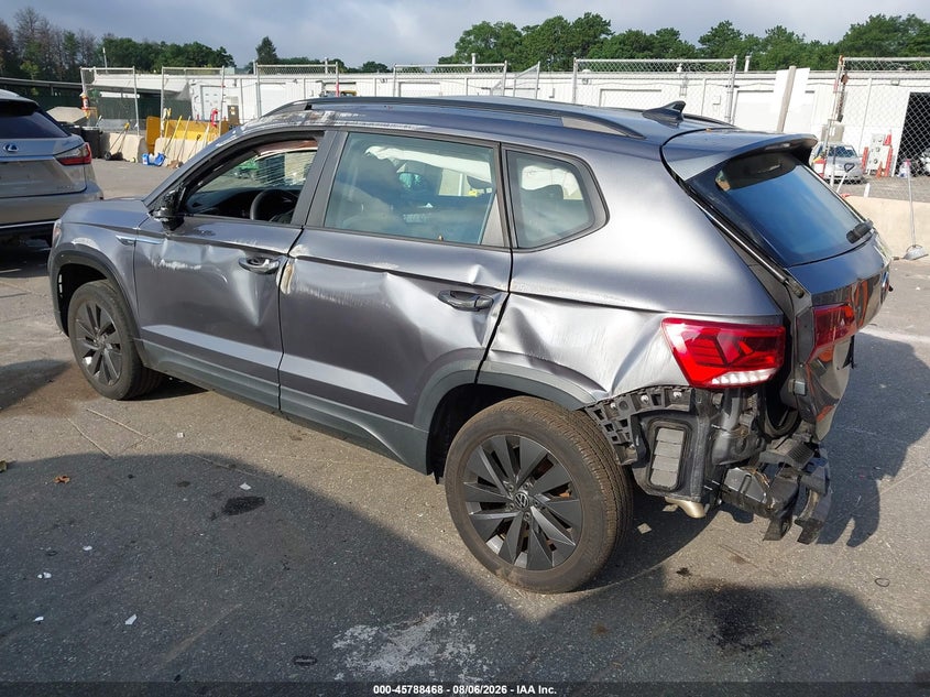 Vin: 3vvcx7b23nm008146, lot: 46287292, volkswagen taos 1.5t s 20223