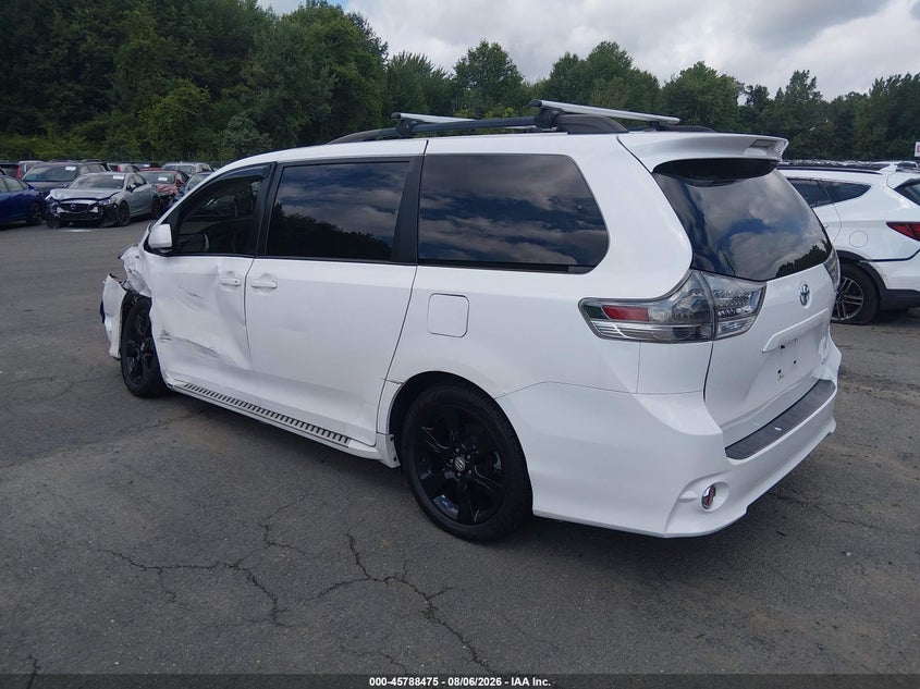 Vin: 5tdxk3dc3bs105971, lot: 46287299, toyota sienna se 20113