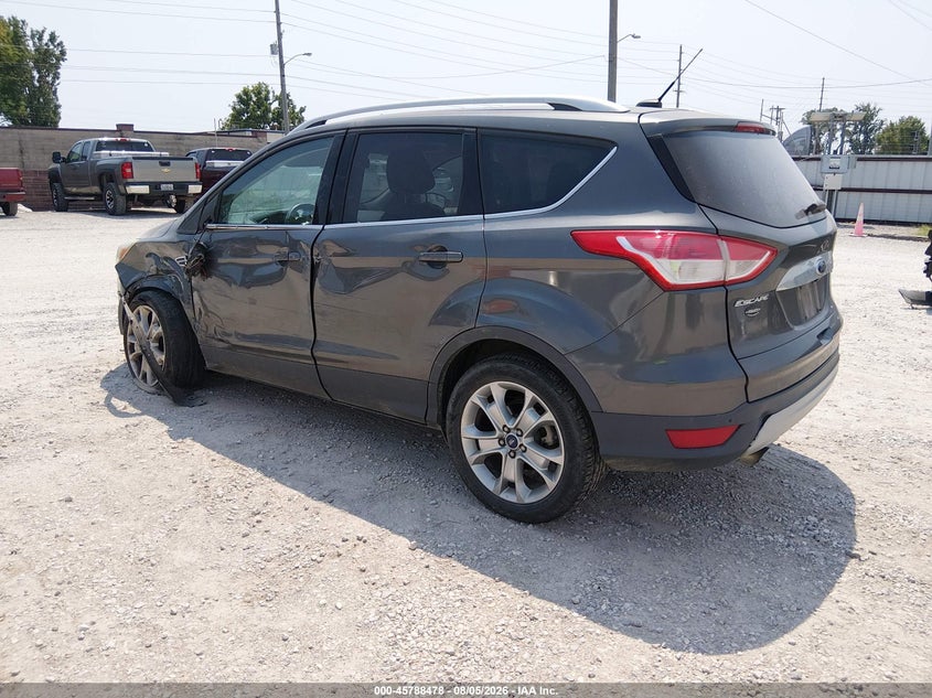 Vin: 1fmcu9jx0fuc62129, lot: 46287302, ford escape titanium 20153