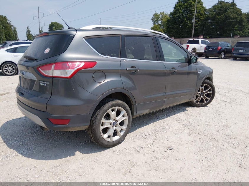 Vin: 1fmcu9jx0fuc62129, lot: 46287302, ford escape titanium 20154