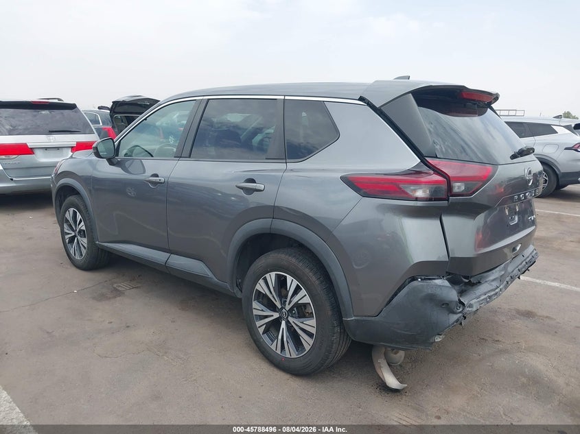Vin: 5n1bt3bb9nc693197, lot: 46287320, nissan rogue sv intelligent awd 20223
