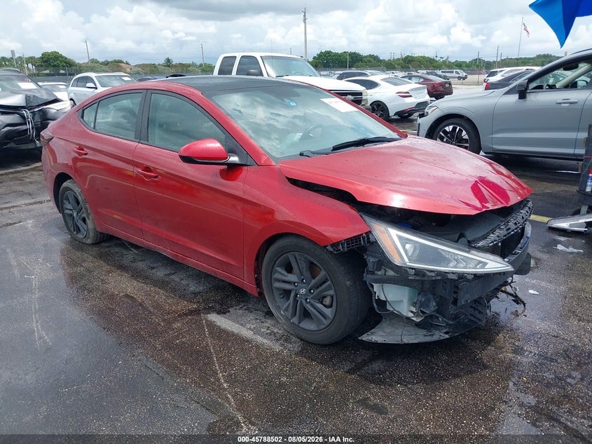 Vin: kmhd84lf0ku744870, lot: 46287326, hyundai elantra sel 2019 img_1