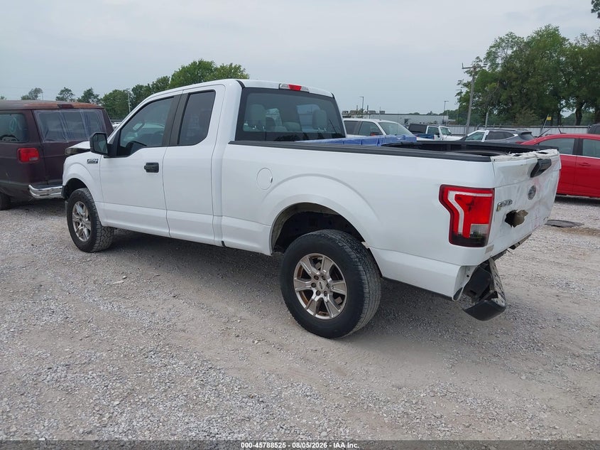 Vin: 1ftex1cf0gkd35104, lot: 46287349, ford f-150 xl 20163