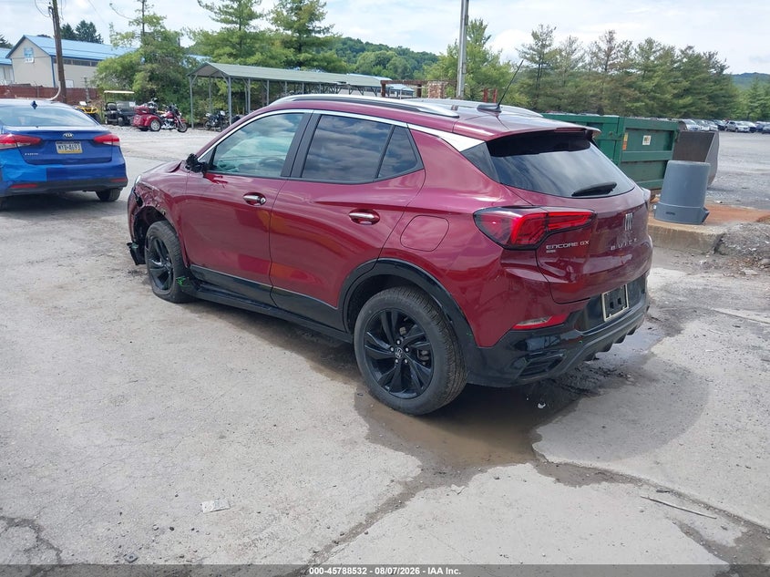 Vin: kl4amesl1rb114811, lot: 46287356, buick encore gx sport touring awd 20243