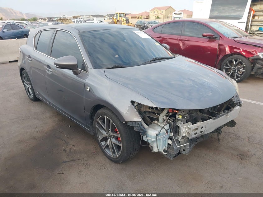 Vin: jthkd5bh4h2285524, lot: 46287378, lexus ct 200h 20171