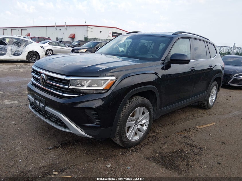 Vin: 1v2gp2ca3mc523106, lot: 46287391, volkswagen atlas 2.0t s 20212